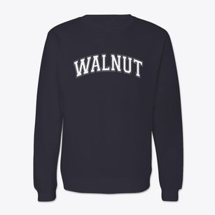 Walnut Kansas Varsity Crewneck Sweatshirt