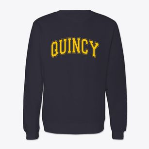 Quincy Illinois Varsity Crewneck Sweatshirt