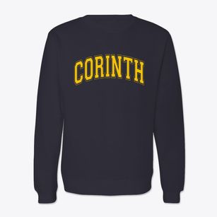 Corinth Maine Varsity Crewneck Sweatshirt