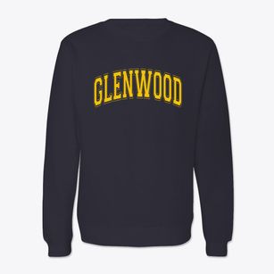 Glenwood Minnesota Varsity Crewneck Sweatshirt