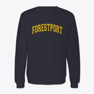 Forestport New York Varsity Crewneck Sweatshirt