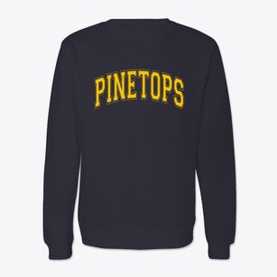 Pinetops North Carolina Varsity Crewneck Sweatshirt