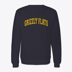 Grizzly Flats California Varsity Crewneck Sweatshirt