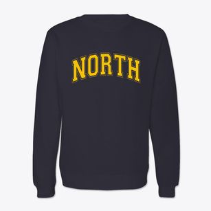 North South Carolina Varsity Crewneck Sweatshirt