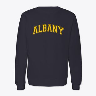 Albany New Hampshire Varsity Crewneck Sweatshirt