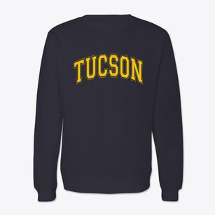 Tucson Arizona Varsity Crewneck Sweatshirt