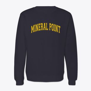 Mineral Point Missouri Varsity Crewneck Sweatshirt