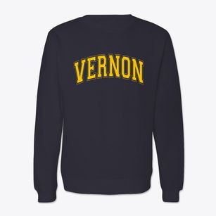 Vernon Utah Varsity Crewneck Sweatshirt