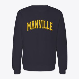 Manville Wyoming Varsity Crewneck Sweatshirt