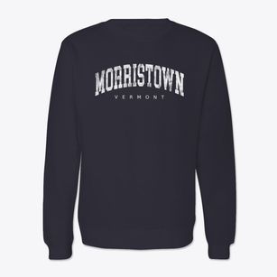 Morristown Vermont Urban Vibe Crewneck Sweatshirt