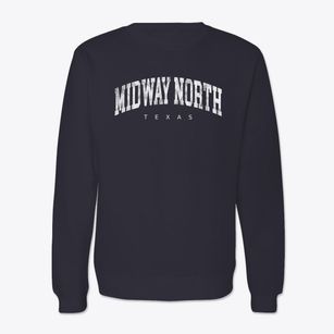 Midway North Texas Urban Vibe Crewneck Sweatshirt