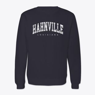 Hahnville Louisiana Urban Vibe Crewneck Sweatshirt