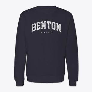 Benton Maine Urban Vibe Crewneck Sweatshirt