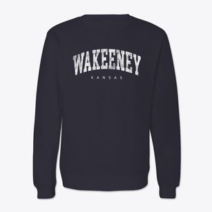 Wakeeney Kansas Urban Vibe Crewneck Sweatshirt
