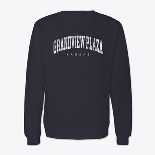 Grandview Plaza Kansas Urban Vibe Crewneck Sweatshirt