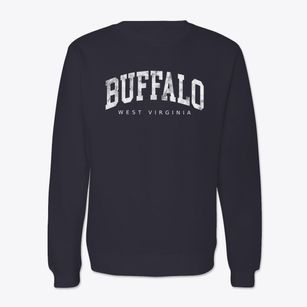 Buffalo West Virginia Urban Vibe Crewneck Sweatshirt