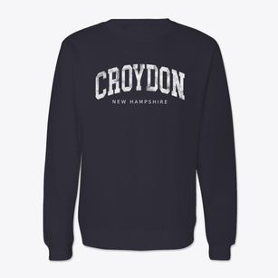 Croydon New Hampshire Urban Vibe Crewneck Sweatshirt