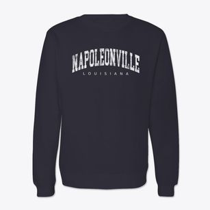 Napoleonville Louisiana Urban Vibe Crewneck Sweatshirt
