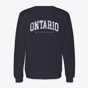 Ontario Wisconsin Urban Vibe Crewneck Sweatshirt
