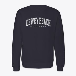 Dewey Beach Delaware Urban Vibe Crewneck Sweatshirt