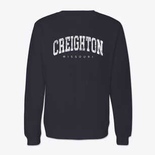 Creighton Missouri Urban Vibe Crewneck Sweatshirt