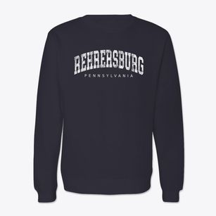 Rehrersburg Pennsylvania Urban Vibe Crewneck Sweatshirt