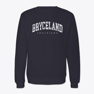 Bryceland Louisiana Urban Vibe Crewneck Sweatshirt