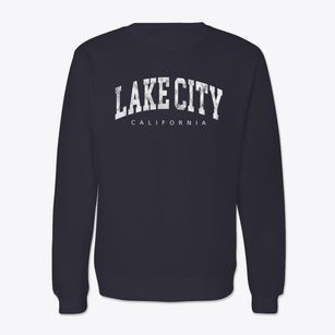 Lake City California Urban Vibe Crewneck Sweatshirt