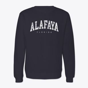 Alafaya Florida Urban Vibe Crewneck Sweatshirt