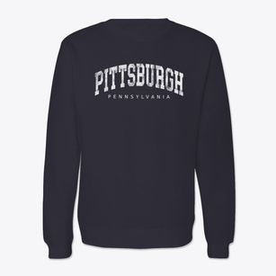 Pittsburgh Pennsylvania Urban Vibe Crewneck Sweatshirt