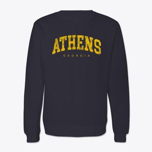 Athens Georgia Urban Vibe Crewneck Sweatshirt
