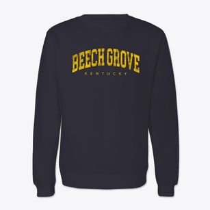 Beech Grove Kentucky Urban Vibe Crewneck Sweatshirt