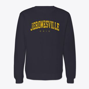 Jeromesville Ohio Urban Vibe Crewneck Sweatshirt