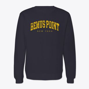Bemus Point New York Urban Vibe Crewneck Sweatshirt