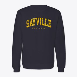Sayville New York Urban Vibe Crewneck Sweatshirt