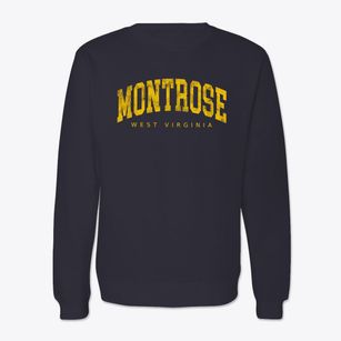 Montrose West Virginia Urban Vibe Crewneck Sweatshirt
