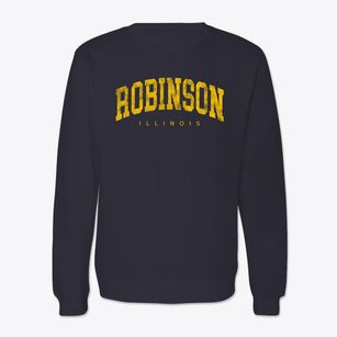 Robinson Illinois Urban Vibe Crewneck Sweatshirt