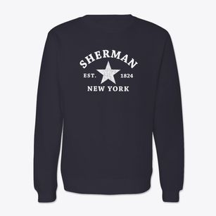 Sherman New York Star Crewneck Sweatshirt