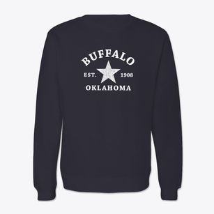 Buffalo Oklahoma Star Crewneck Sweatshirt