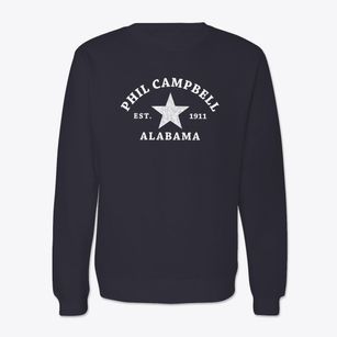 Phil Campbell Alabama Star Crewneck Sweatshirt