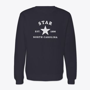 Star North Carolina Star Crewneck Sweatshirt
