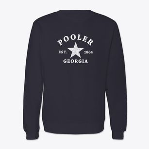 Pooler Georgia Star Crewneck Sweatshirt