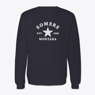 Somers Montana Star Crewneck Sweatshirt