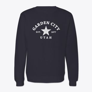 Garden City Utah Star Crewneck Sweatshirt