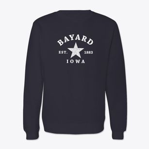 Bayard Iowa Star Crewneck Sweatshirt