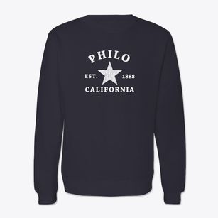 Philo California Star Crewneck Sweatshirt