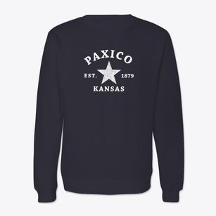 Paxico Kansas Star Crewneck Sweatshirt