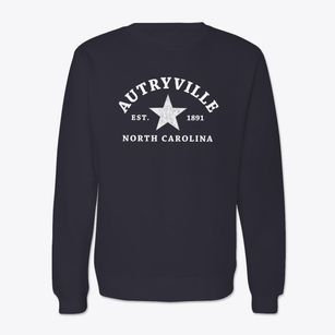 Autryville North Carolina Star Crewneck Sweatshirt