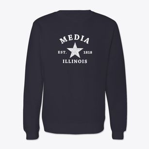 Media Illinois Star Crewneck Sweatshirt
