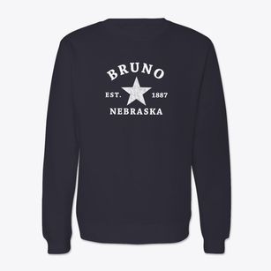 Bruno Nebraska Star Crewneck Sweatshirt